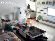 隐藏中的监视器记录了妻子偷汉子实况