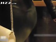 明珠星级大酒店与富家公子洗澡时从洗手间干到天台 爆插美女的屁眼