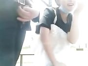 大奶主播约经常刷跑车的粉丝到游乐园户外啪啪玩危险动作对白清晰