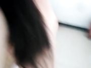 穿性感黑丝袜艺术院校露脸长发妹子闺房慢慢脱光衣服展示自信满满的肉体