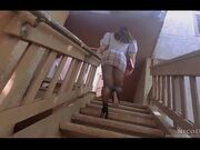 留学生《妮可》甄选完整版 色家教勾引学生做爱 又被弟弟内射操趴