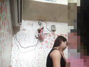 城中村找了一大奶子站街女干一炮只要200