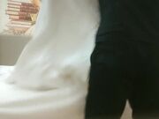 约外围小姐姐吊带黑丝抬腿侧入大力抽插02