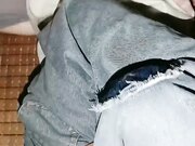 衣服都没脱光就草上了 无套抽插玩弄骚奶子给狼友看逼逼1