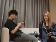 西装冷酷御姐没想到也有反差一面