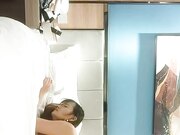 今晚酒店约操外围 肉丝大肥臀 口硬直接开操 扶着大屁股后入暴插