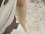 海角惊现痴女大神与公公乱伦 和公公野战露出操逼 爆裂黑丝 怒操射满骚逼