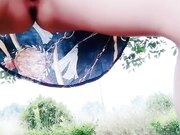 爆乳美娇娘暴露穿搭勾引景区护园小哥 如饿狼扑食见臀就顶 见奶就抓 见口就插