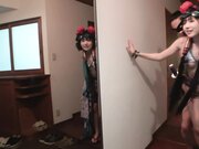 cos初音未来送出福利 黑丝足交口交等一系列榨精