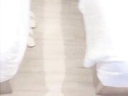 叶子小姐姐和闺蜜一起勾搭2个按摩小哥 4P激情口交啪啪