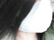 让白嫩美女主播等个专车司机去打野战