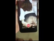 小骚货在家性欲难耐和男友手机视频勾引他