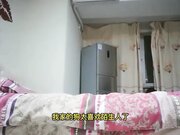 小伙晚上遛狗搭讪贵妇小妞居然成功带回家操了