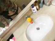 真实通奸 大姨子穿旗袍勾引妹夫 无套内射夹住妹夫给的精液 声音很骚可射