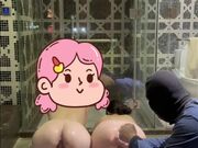 晴宝 淫乱反差母狗 2条母狗跪在一起灌肠 看谁喷的远 陪金主爸爸一起裸舞