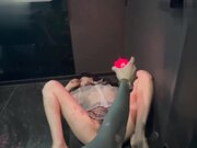 狗链皮鞭抽臀滴蜡太震撼了还特别享受淫叫爆操堕落为肉便器