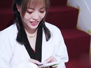 坏坏女学员和空手道师傅在道场里的内射性爱