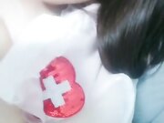 淫蕩小護士被男友後入淫蕩說著爽死了