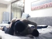JK妹子返场一进来就叙旧昨天没服务好今天要好好表现有感情就是不一样直接无套内射
