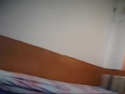 城中村搭讪的运动服站街妹子 被带到旅馆的长租房里交易干之前看看逼