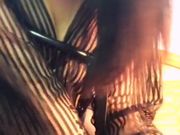 骚气女主播演绎女职员勾引老板 骚话不断情 趣装豹纹内裤