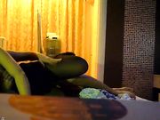 长卷发性感身材黑丝袜蕾丝睡裙高跟鞋各种体位肏娇喘呻吟特别给力