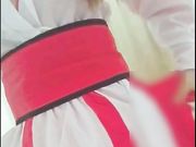 高颜值火爆网红女神鹿少女扮演紫霞仙子从天而降被猛男发现被迫啪啪