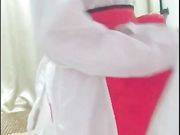 高颜值火爆网红女神鹿少女扮演紫霞仙子从天而降被猛男发现被迫啪啪