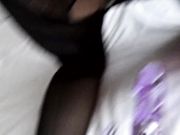 黑丝高跟情趣极品母狗 近距离拍摄口活自己拿道具插入自慰 撅着屁股让我后入干