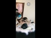 路边野鸡三姐妹1伺候顾客偷偷玩直播 露脸激情口活胸推活不错 激情上位淫语不断