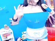 奶大必有水第二弹 看不够的互动主播骚妮子露脸大秀一多 道具插进紧凑的骚穴特写给你看