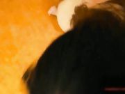 空虚富姐酒店开房洗澡勾引来送酒的服务生窗前看着夜景啪啪