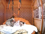 情趣吊环房偷拍美女被男友各种姿势爆操狠狠干