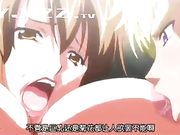 [hentai 中字动漫]调教中的取精少女