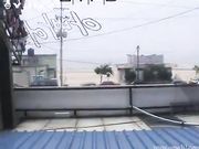 韩国骚货穿上露逼丝袜大胆在户外淫荡