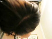 白嫩爆乳小姨子舔得我好舒服 情不自禁她內射了