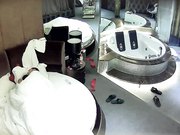 情趣酒店豪华套房TP国企领导秃顶大叔与小情人造爱没整好内射了小情人不愿意了对白精彩