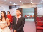 新婚夫妻结婚典礼视频和洞房啪啪啪视频流出新娘长相一般贵在真实