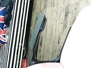 黑丝情趣露脸妍馨的内内，干净的逼逼大白屁股，道具抽插把自己搞喷了，手指奸屁眼，浪叫声让你撸