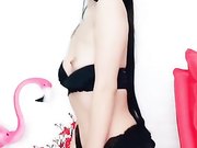 新人主播性感长腿小安妮，情趣内衣火辣热舞，粉嫩骚逼激情自慰，呻吟可射，精彩不要错过第四弹