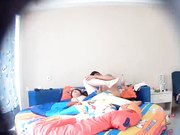 S身型皮肤白嫩大波纹身美女被大金链子纹身男各种体位啪啪啪奶子撞的一抖一抖的这大屁股大胸的干起来肯定带感