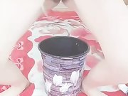 颜值还不错骚气少妇第三部 性感连体网衣高跟鞋椅子上震动棒自慰 呻吟诱惑喜欢不要错过