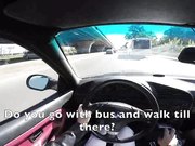 花臂富家公子哥开宝马接无毛美少女混血学生妹回家啪啪啪