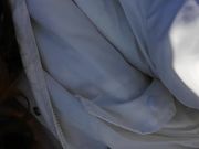 包皮哥海边艳遇离异富姐大冷天直接脱下裤子就在户外无套猛插