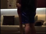 性感女秘书为拿下客户订单商务套房色诱对方领导丝袜高跟包臀裙