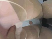 尾行学院派俏妹花言巧语宾馆约操干一炮