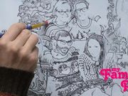 把自己粉粉的嫩穴献给爸爸内射