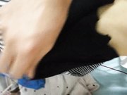 朋友家串门勾引漂亮小嫂子毛毛又黑又旺果然是个骚货