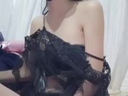 苗条骚气眼镜妹口交上位骑乘后入多种姿势啪啪