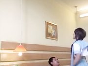 国产CD系列学生装的小伪娘旅馆完美口活被后入插爆